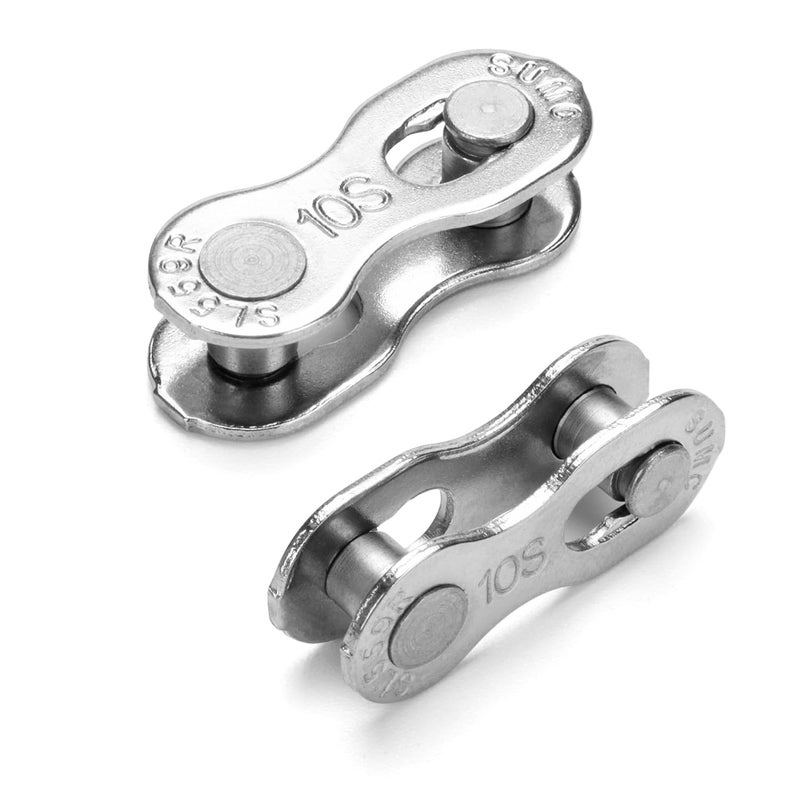 SMC Bike Chain Quick Link- Reusable Bike Chain Missing Quick Connector- Master Links Compatible with Shimano, Sram and KMC Chains 6 7 8 9 10 11 12speed Missing Link (Silver, 11 Speed) - Image 5